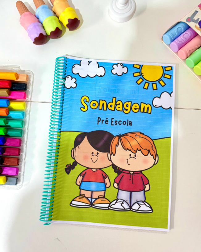 Apostila Sondagem Pré-Escola – Avaliação Divertida e Eficiente!