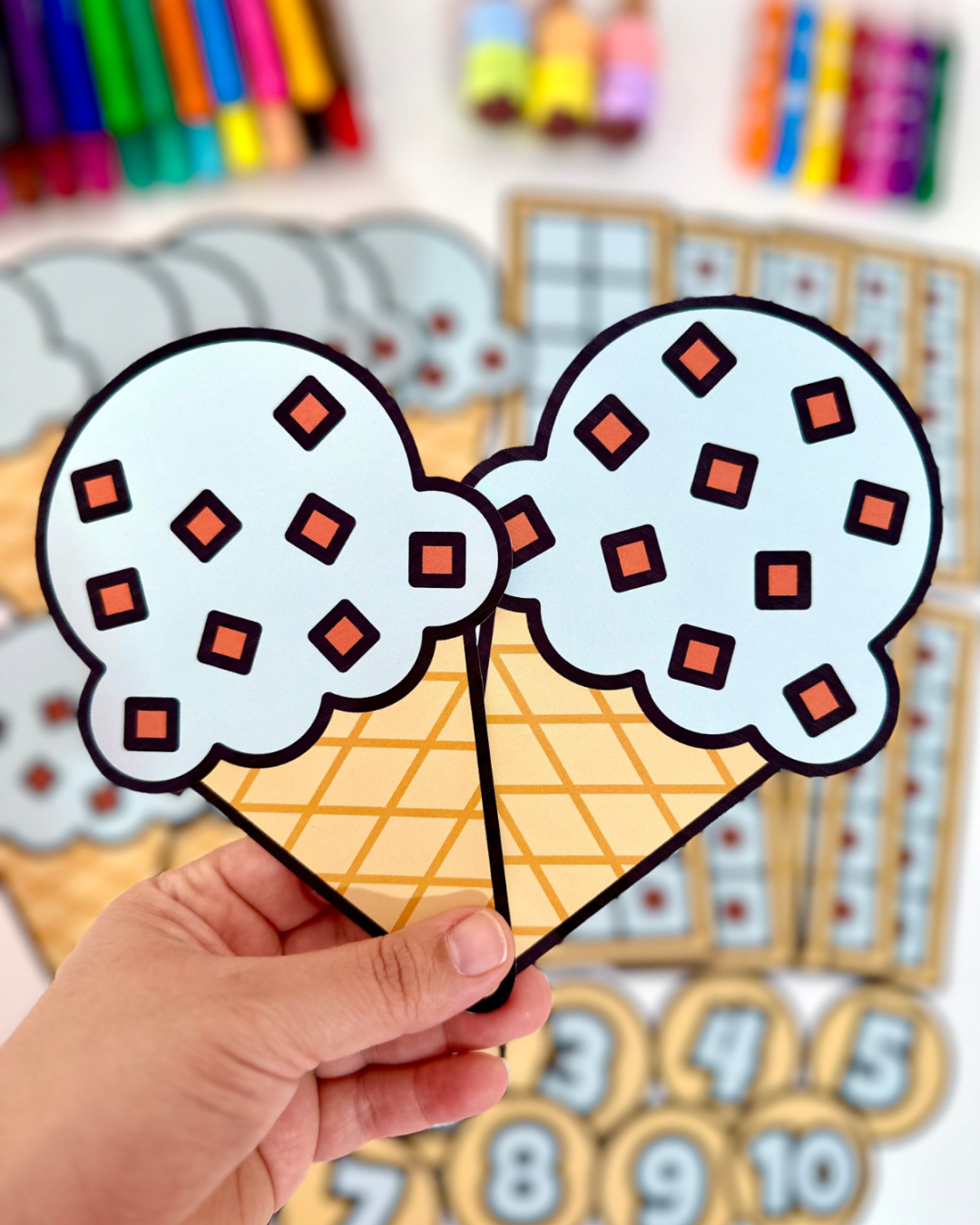 Sorvetinho das Contagens – Um jeito doce, divertido e inclusivo de aprender matemática! - Image 4