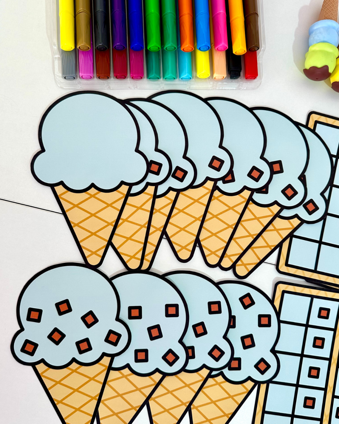 Sorvetinho das Contagens – Um jeito doce, divertido e inclusivo de aprender matemática! - Image 9