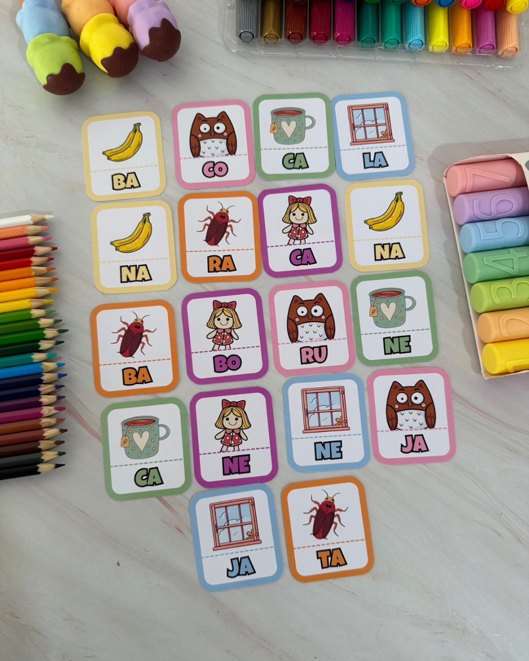 Jogo da Memória das Sílabas – Aprender brincando nunca foi tão divertido! - Image 9