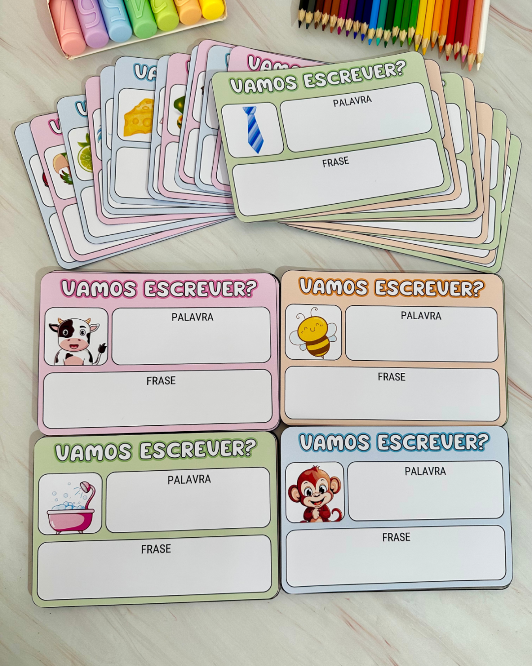 Vamos Escrever – Atividades de Leitura e Escrita com Imagens - Image 10