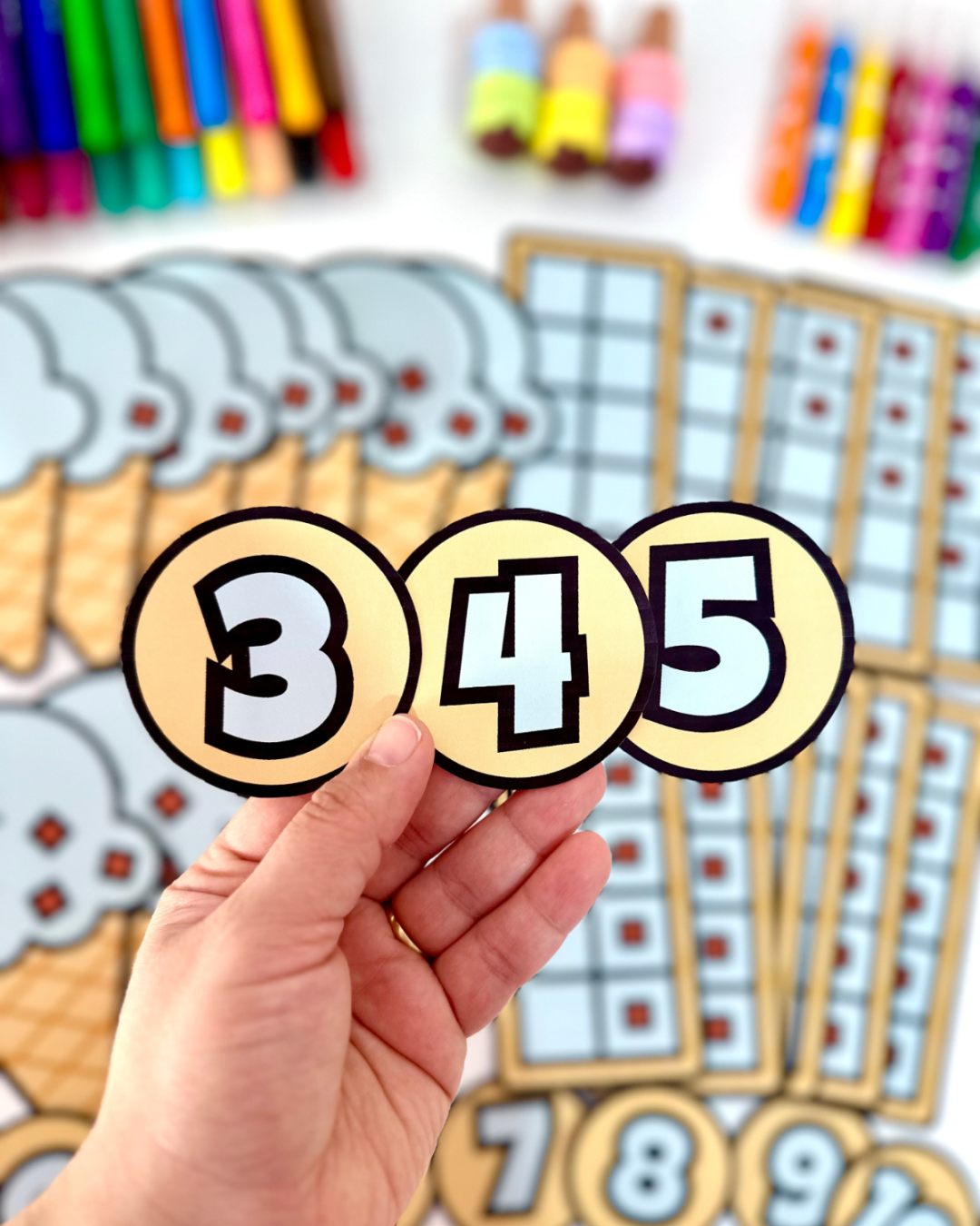 Sorvetinho das Contagens – Um jeito doce, divertido e inclusivo de aprender matemática! - Image 5