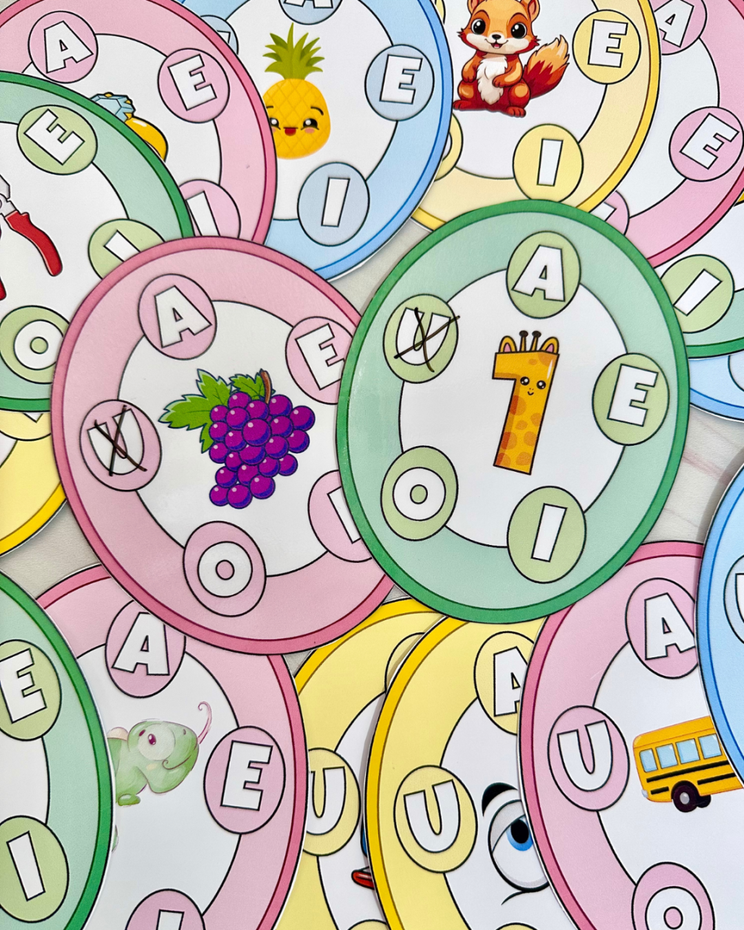 Roda das Vogais – Material Educativo para Educação Especial - Image 9