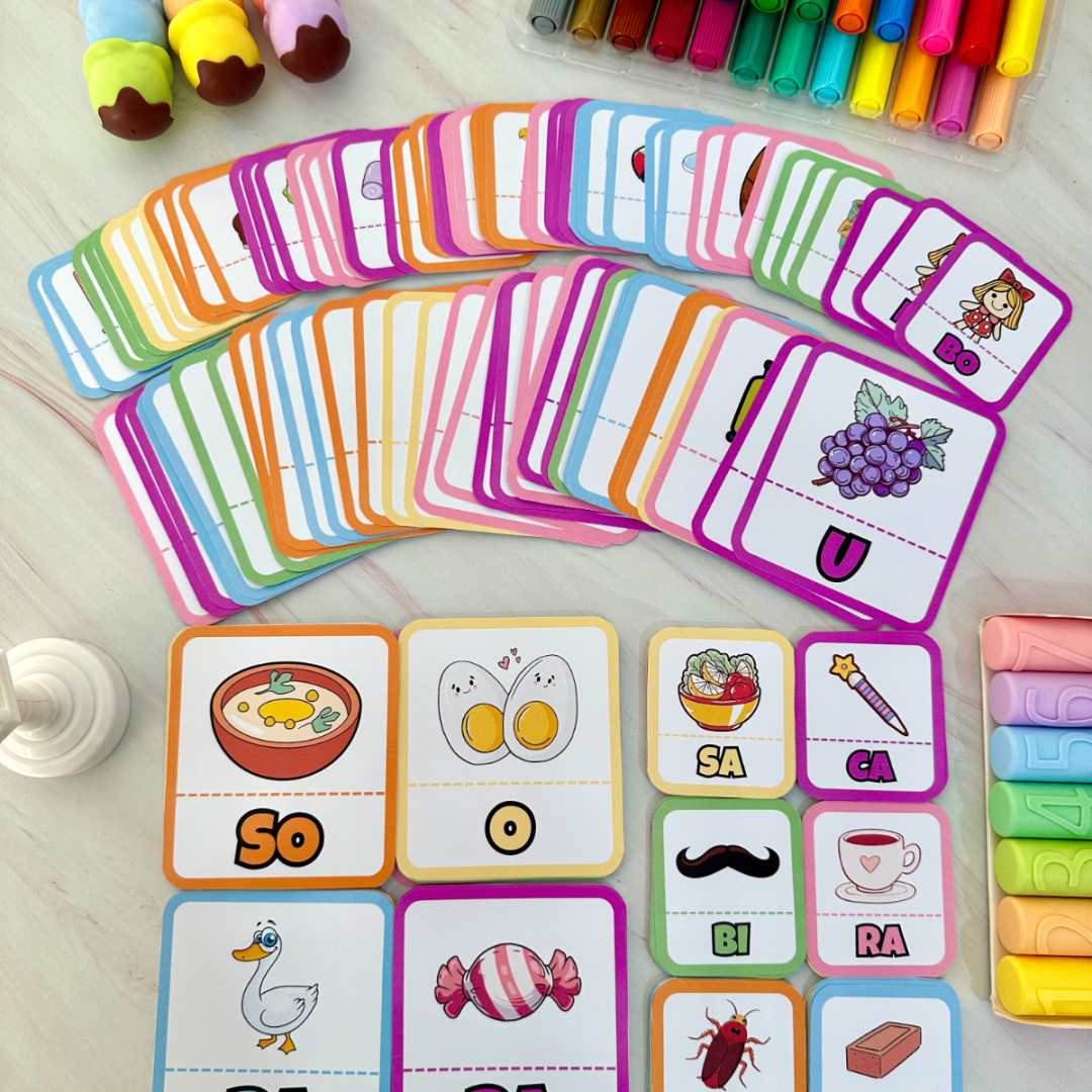 Jogo da Memória das Sílabas – Aprender brincando nunca foi tão divertido!