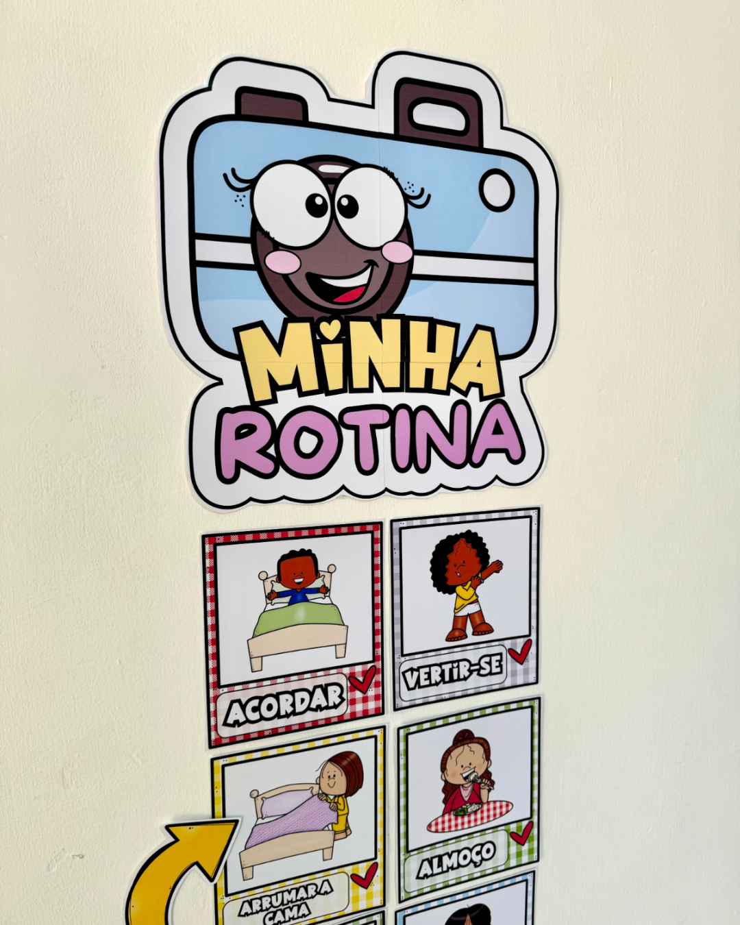 Painel Minha Rotina – Transformando o dia a dia em aprendizado e autonomia!
