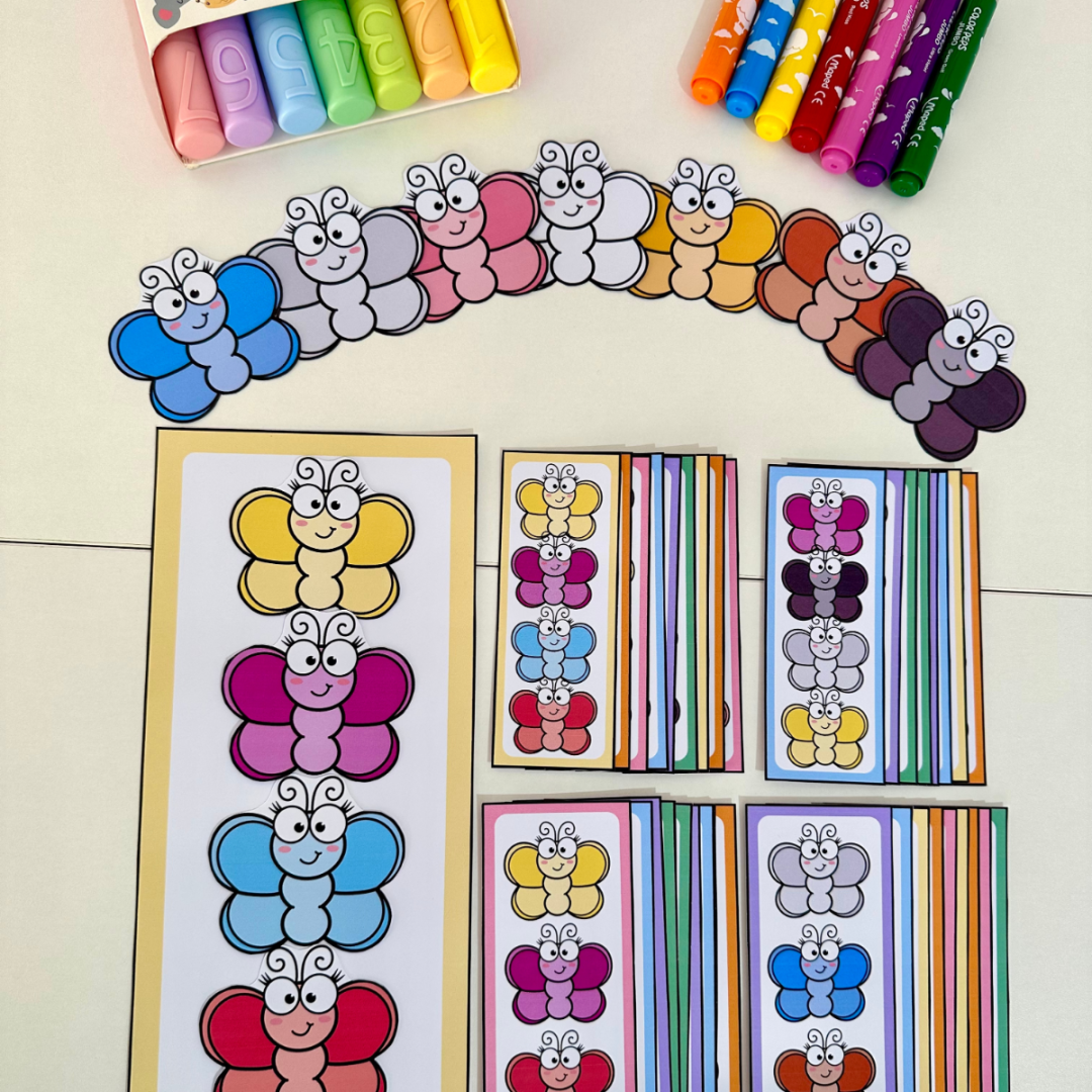Borboletas das Cores – Atividade Lúdica para Educação Especial