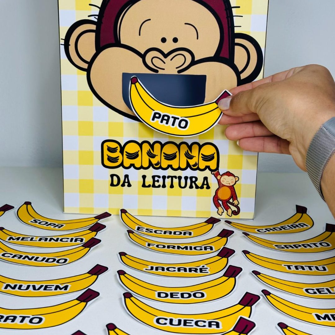 Banana da Leitura: Um Jeito Divertido de Ler e Aprender!