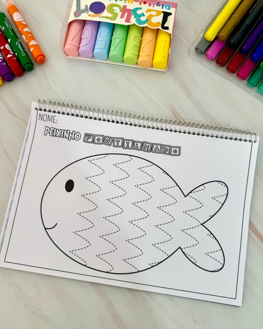 Peixinho Pontilhado — Desenvolva a coordenação motora fina com diversão e aprendizado! - Image 10