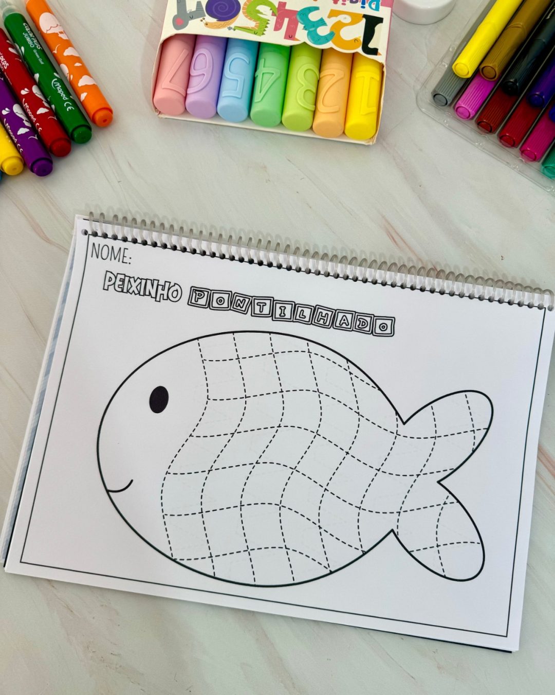 Peixinho Pontilhado — Desenvolva a coordenação motora fina com diversão e aprendizado! - Image 12