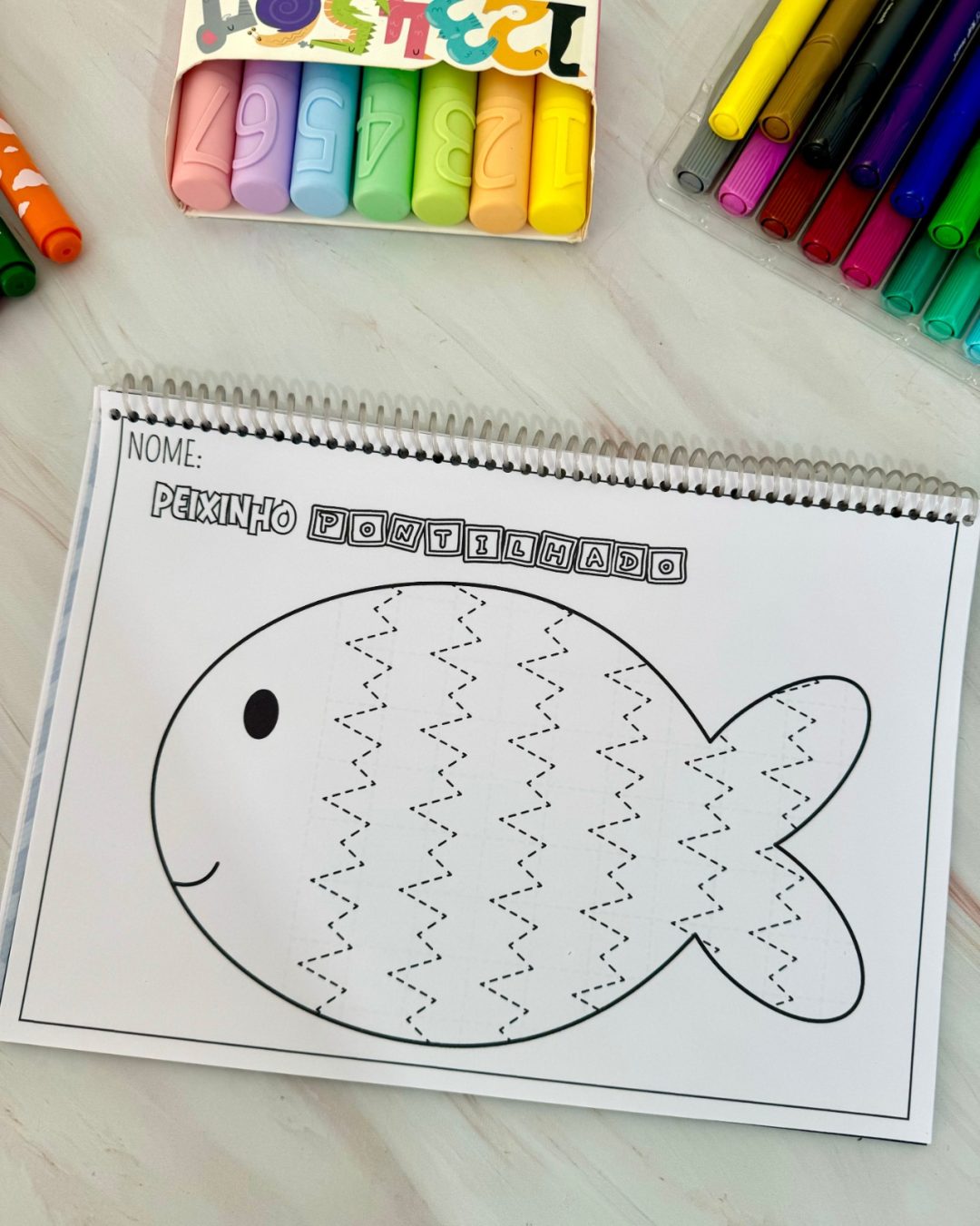 Peixinho Pontilhado — Desenvolva a coordenação motora fina com diversão e aprendizado! - Image 11