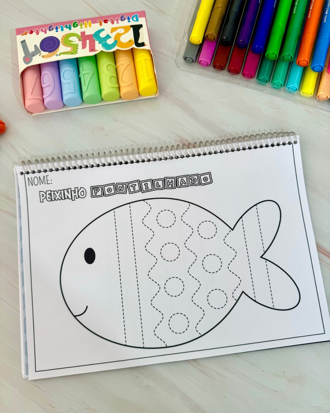 Peixinho Pontilhado — Desenvolva a coordenação motora fina com diversão e aprendizado! - Image 9