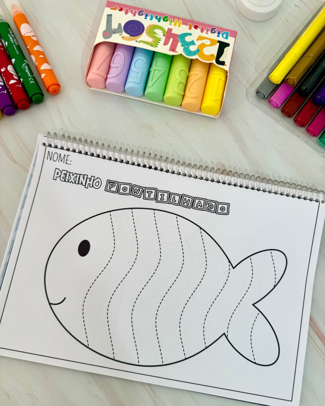 Peixinho Pontilhado — Desenvolva a coordenação motora fina com diversão e aprendizado! - Image 5