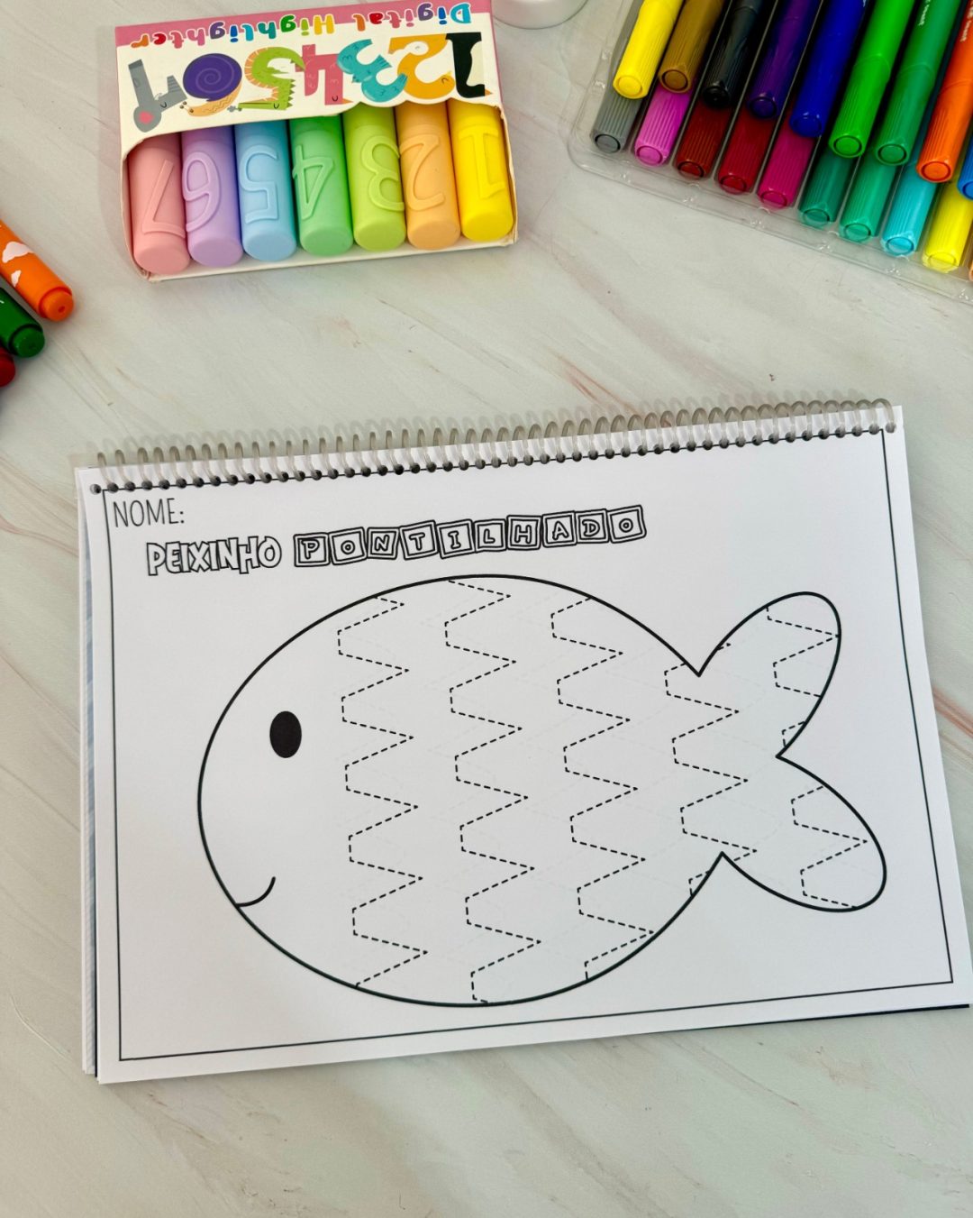 Peixinho Pontilhado — Desenvolva a coordenação motora fina com diversão e aprendizado! - Image 3