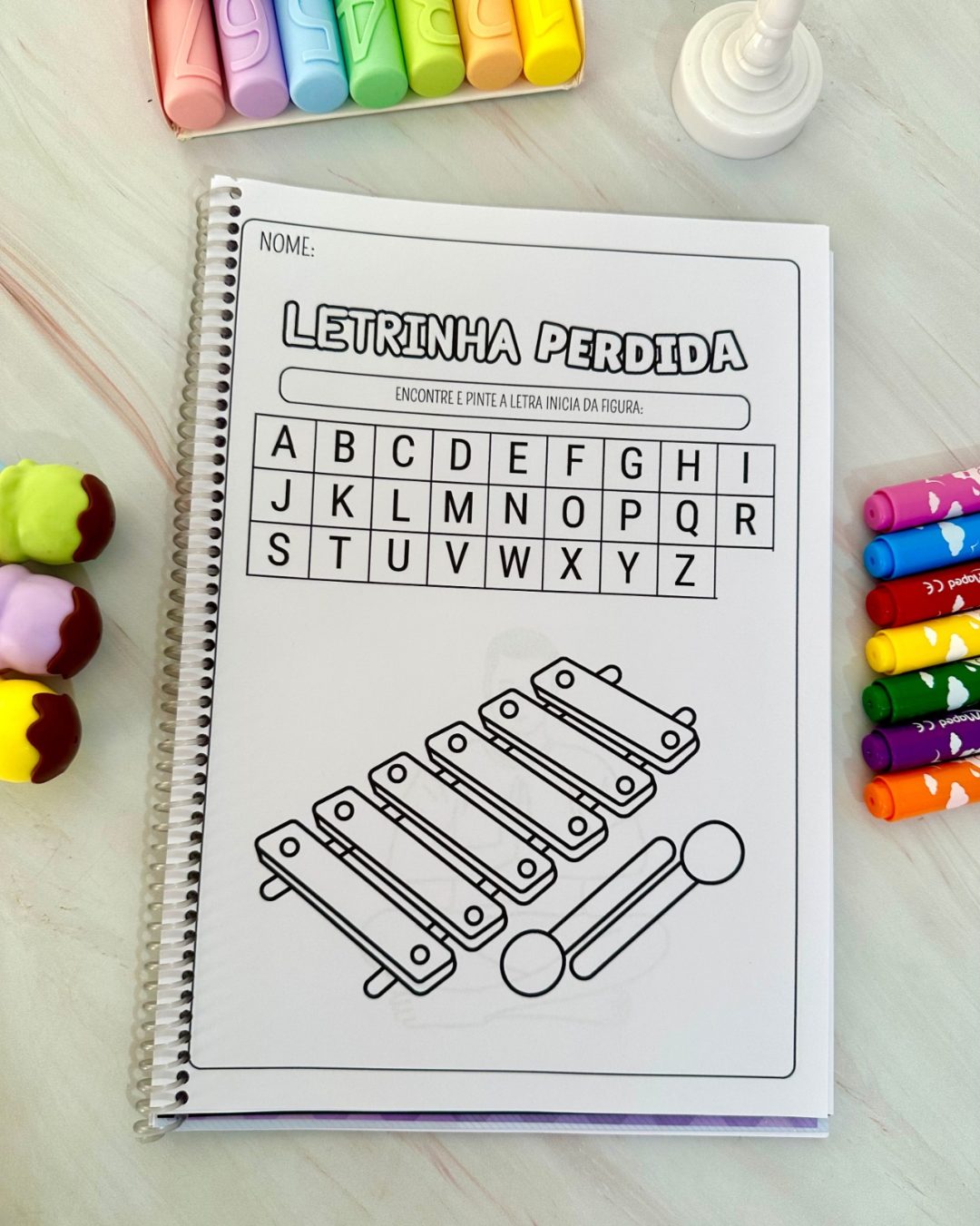 Letrinha Perdida – Caça-Letras Lúdico para Educação Especial - Imagem 10