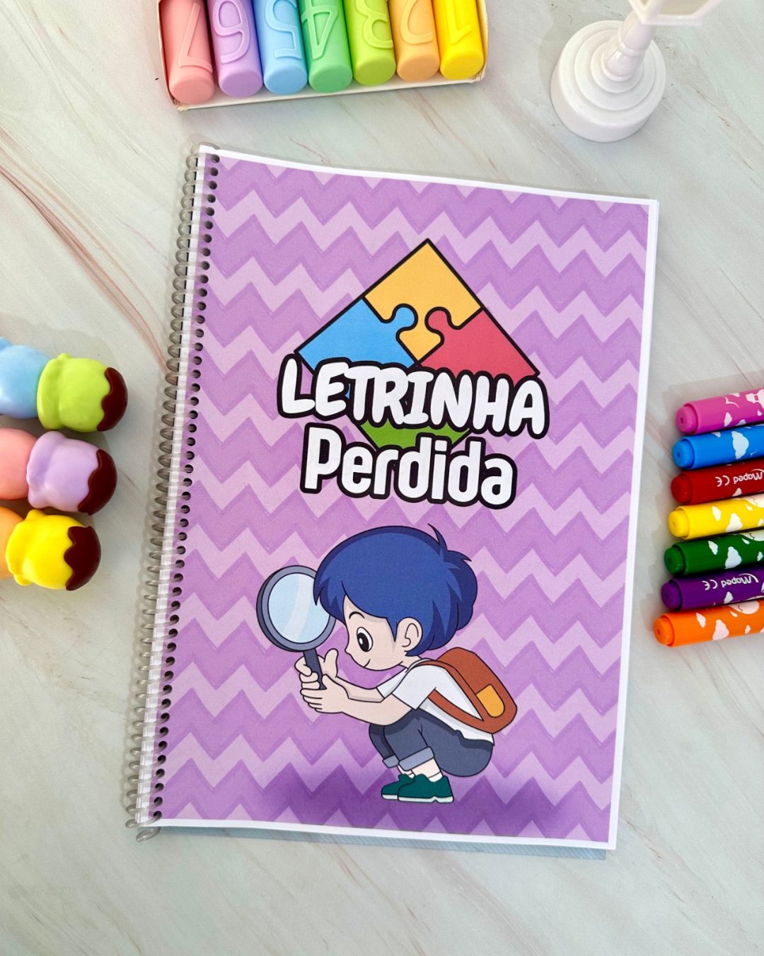 Letrinha Perdida – Caça-Letras Lúdico para Educação Especial