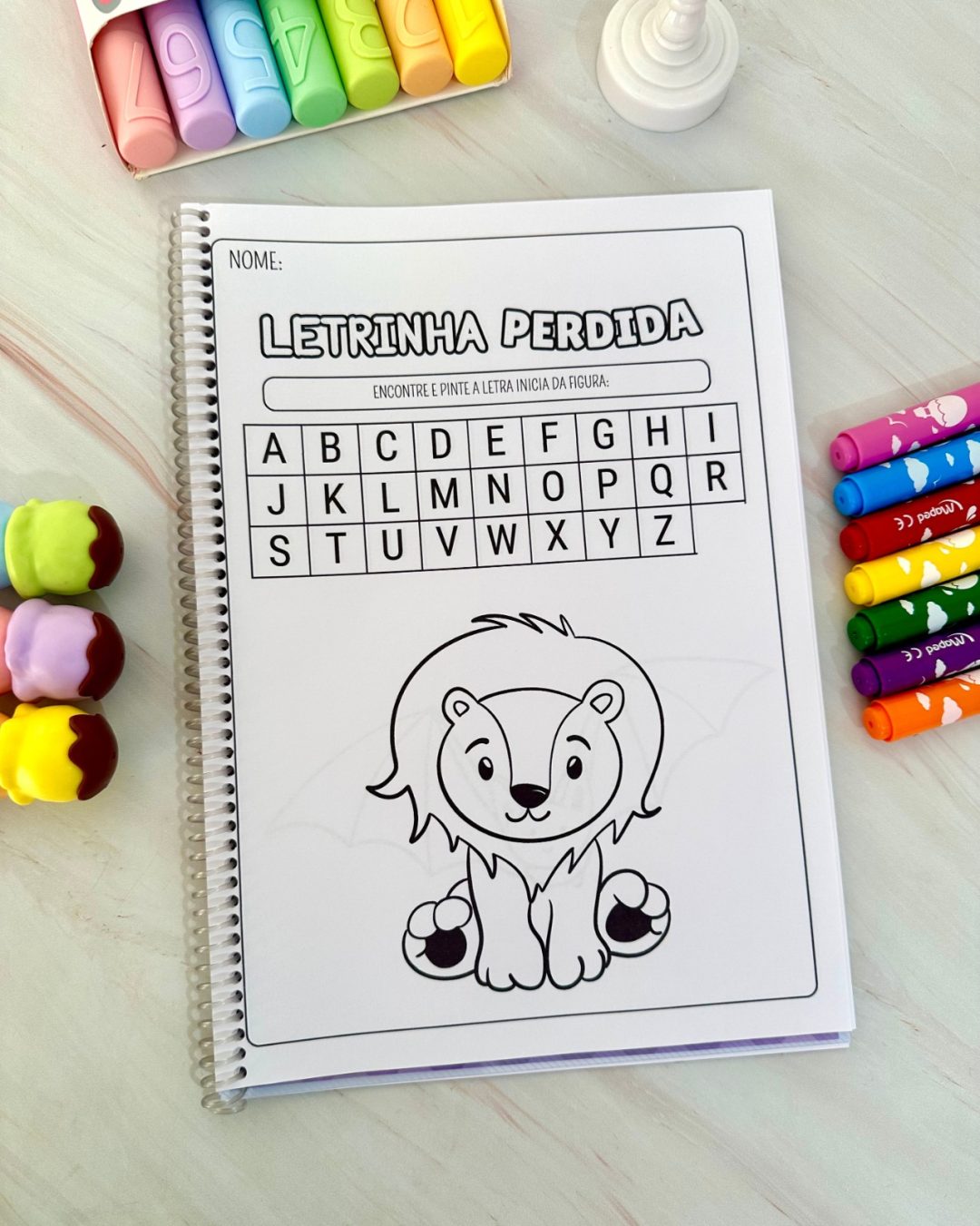 Letrinha Perdida – Caça-Letras Lúdico para Educação Especial - Imagem 5