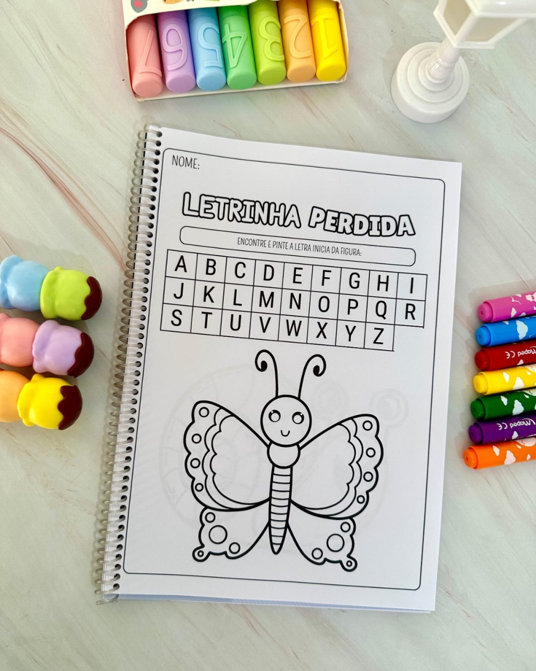 Letrinha Perdida – Caça-Letras Lúdico para Educação Especial - Imagem 4