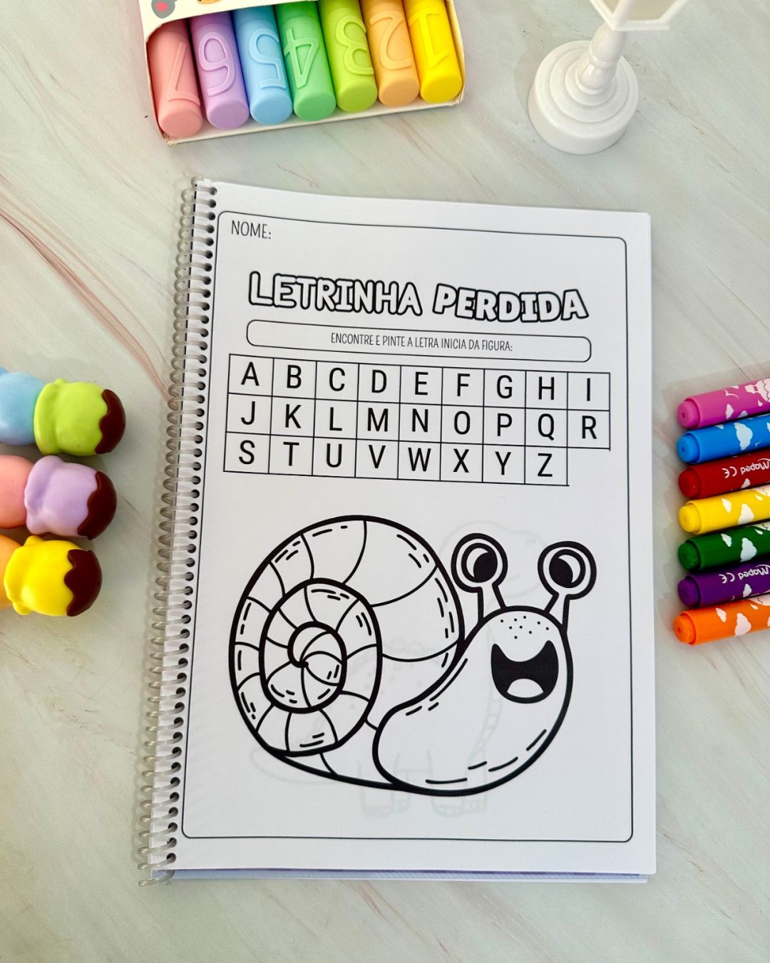 Letrinha Perdida – Caça-Letras Lúdico para Educação Especial - Imagem 6