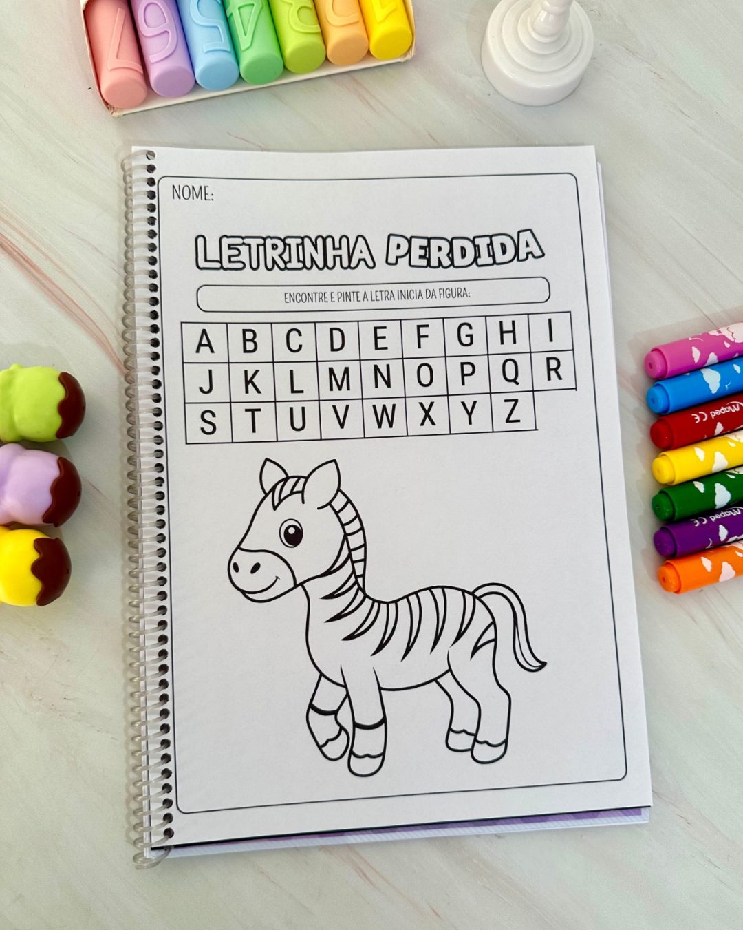 Letrinha Perdida – Caça-Letras Lúdico para Educação Especial - Imagem 7