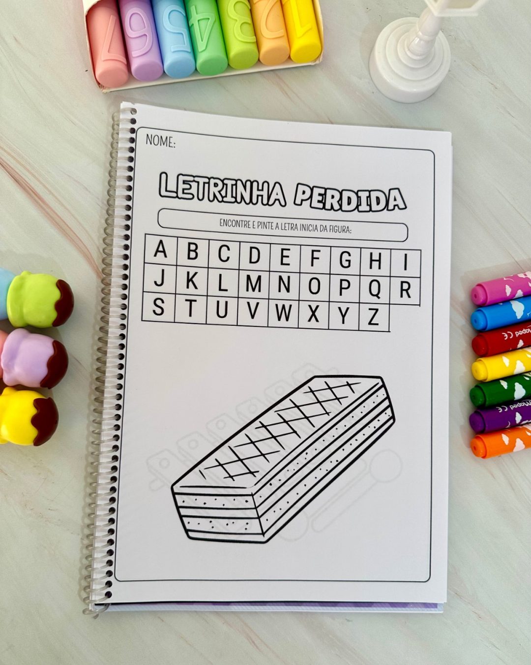 Letrinha Perdida – Caça-Letras Lúdico para Educação Especial - Imagem 11