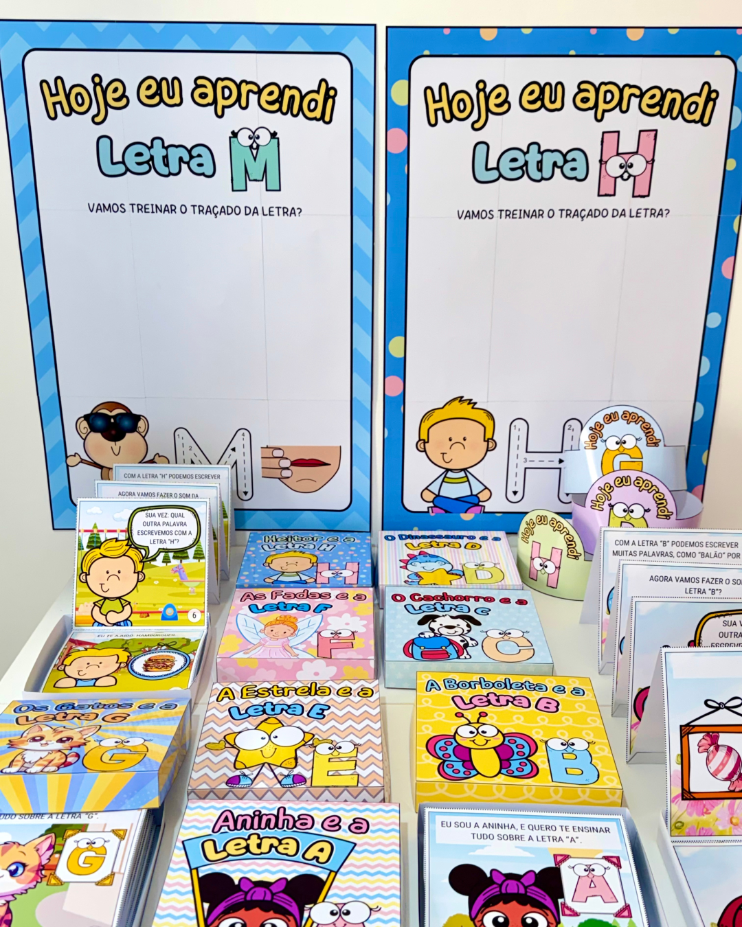Combo Super Kits - História na Caixa + Cartazes do Alfabeto - Imagem 4