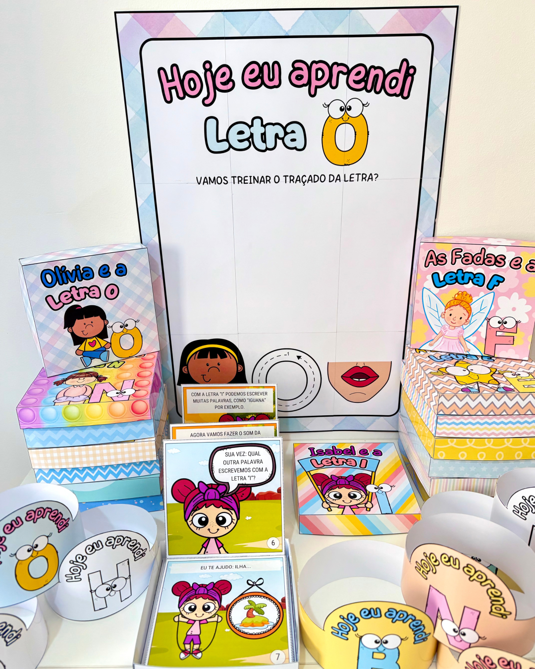 Combo Super Kits - História na Caixa + Cartazes do Alfabeto - Imagem 6