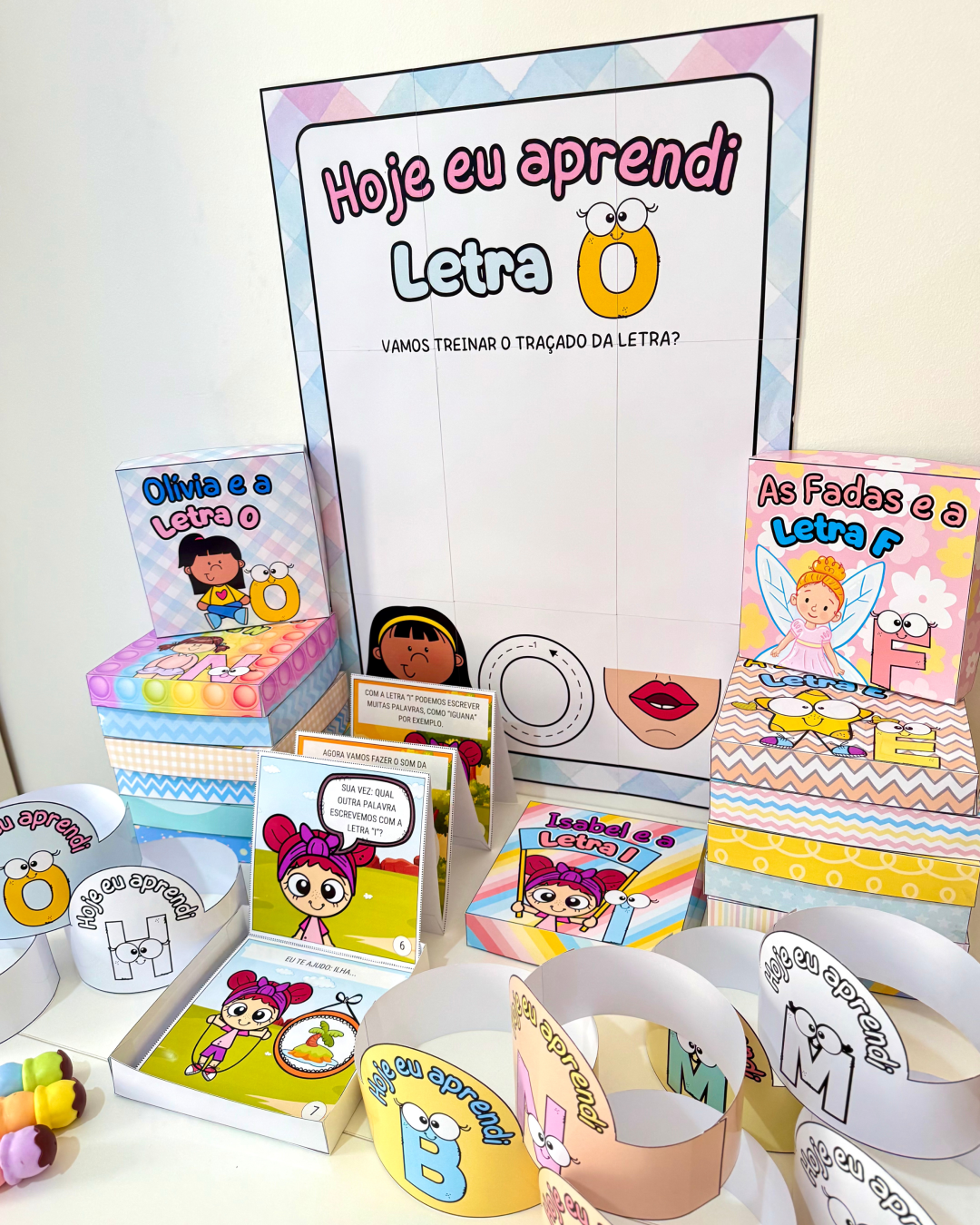 Combo Super Kits - História na Caixa + Cartazes do Alfabeto - Imagem 3