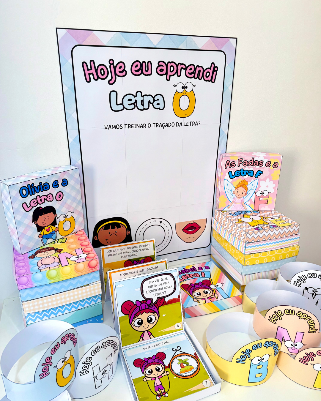 Combo Super Kits - História na Caixa + Cartazes do Alfabeto - Imagem 7