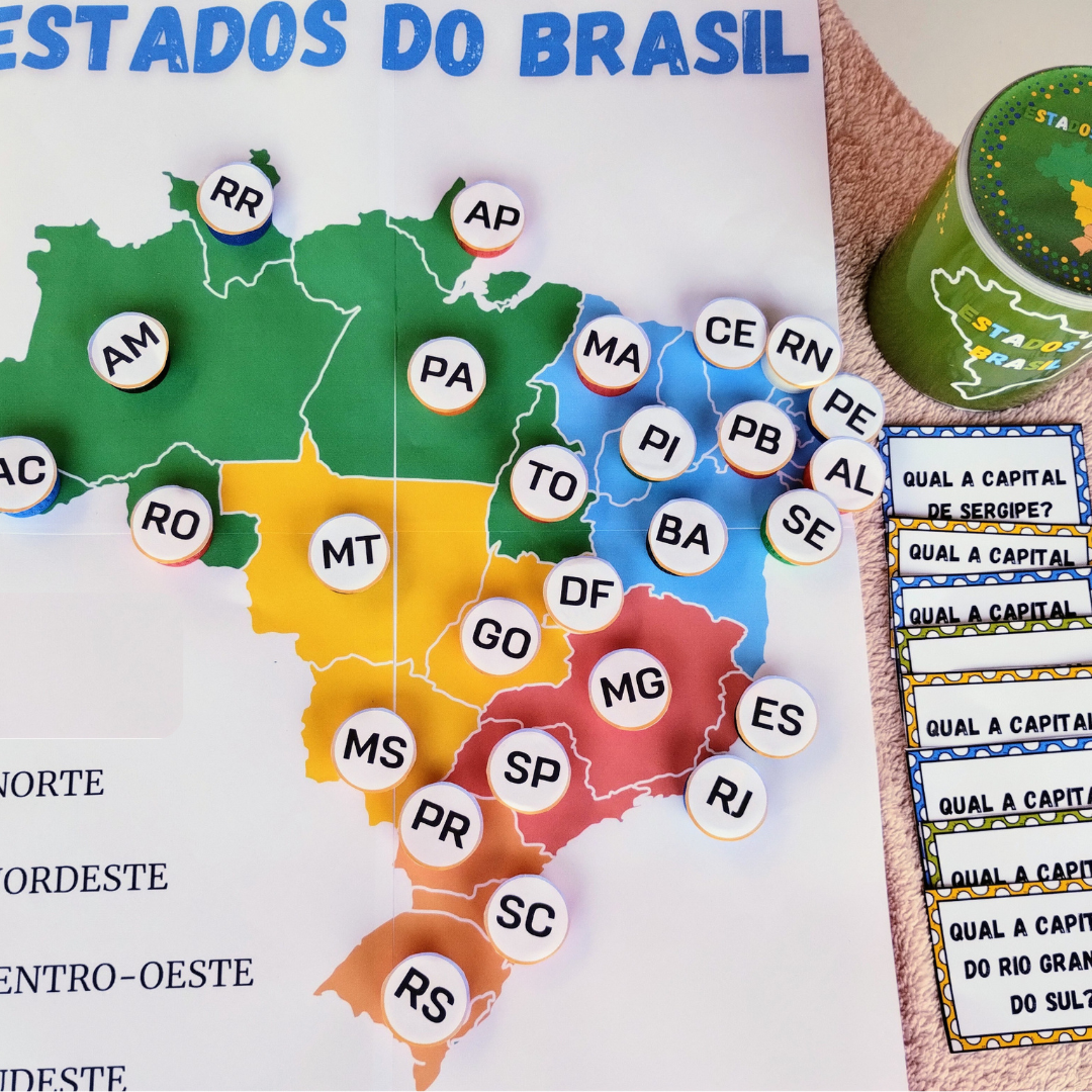 Estados Brasileiros – Aprender Geografia nunca foi tão divertido!