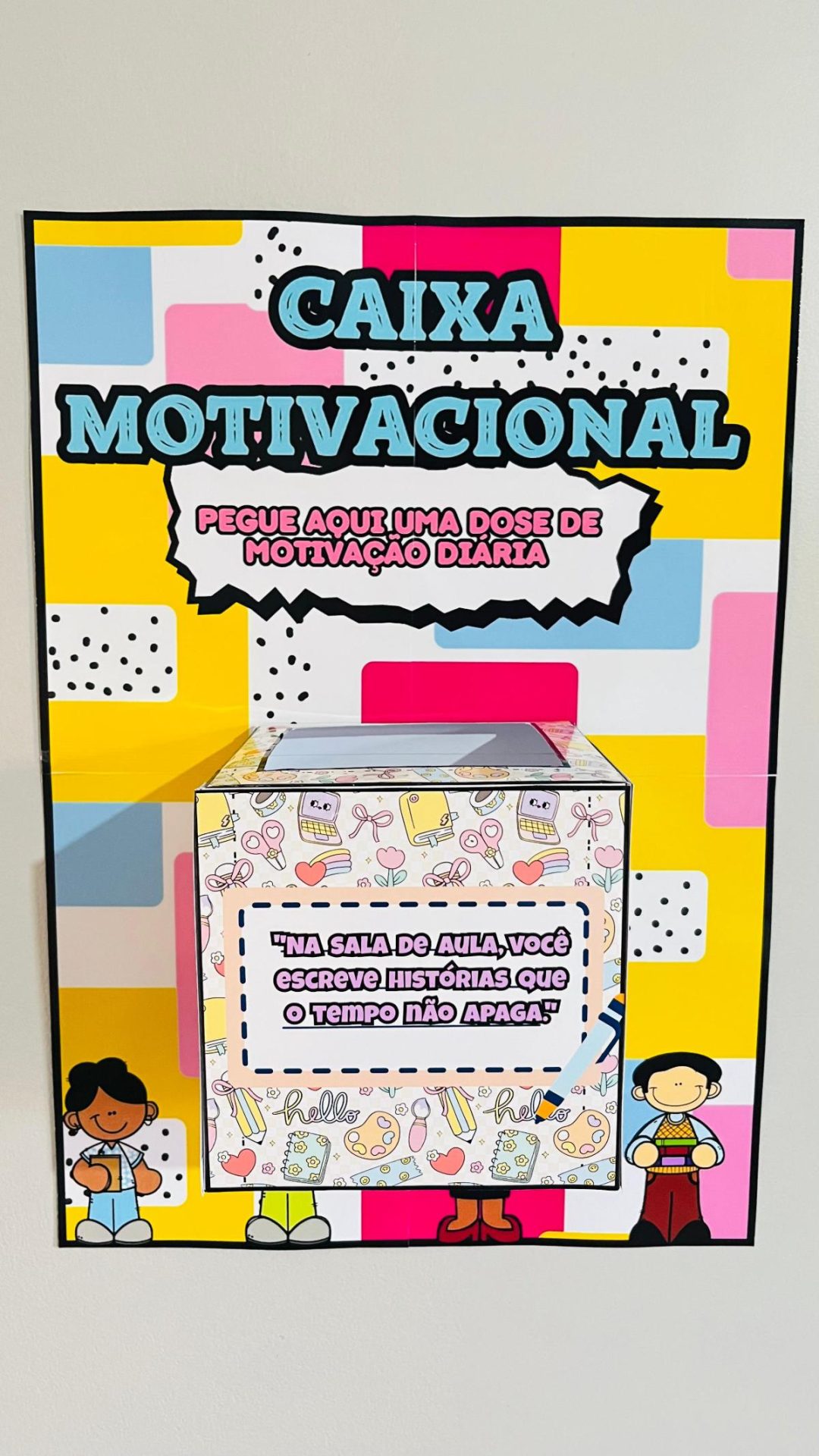Caixa Motivacional para Professores – Uma dose de carinho por dia! - Imagem 11