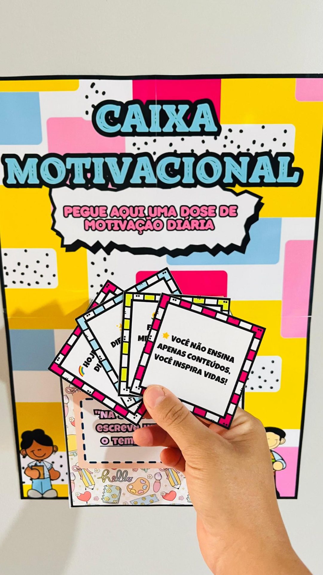 Caixa Motivacional para Professores – Uma dose de carinho por dia! - Imagem 8