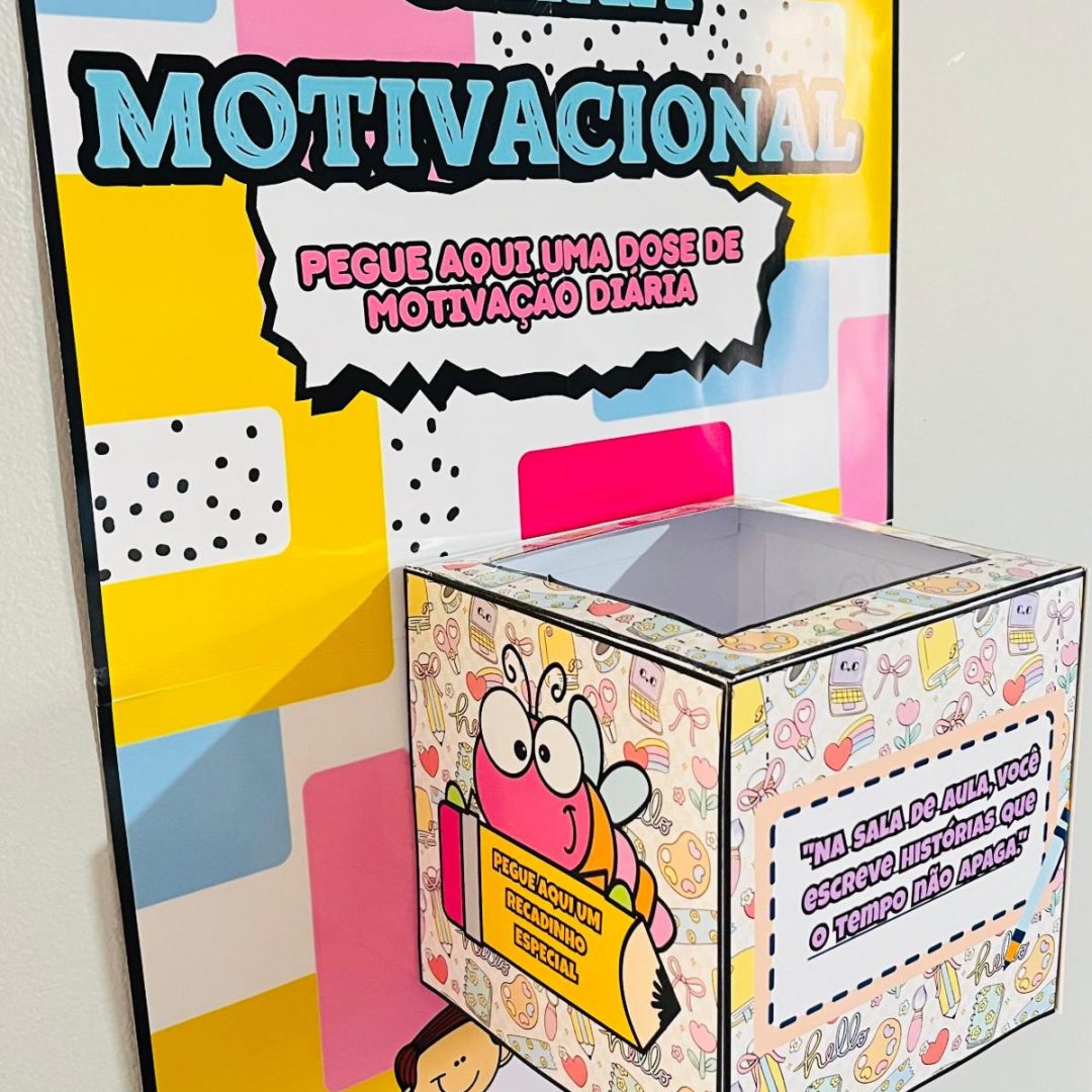 Caixa Motivacional para Professores – Uma dose de carinho por dia!
