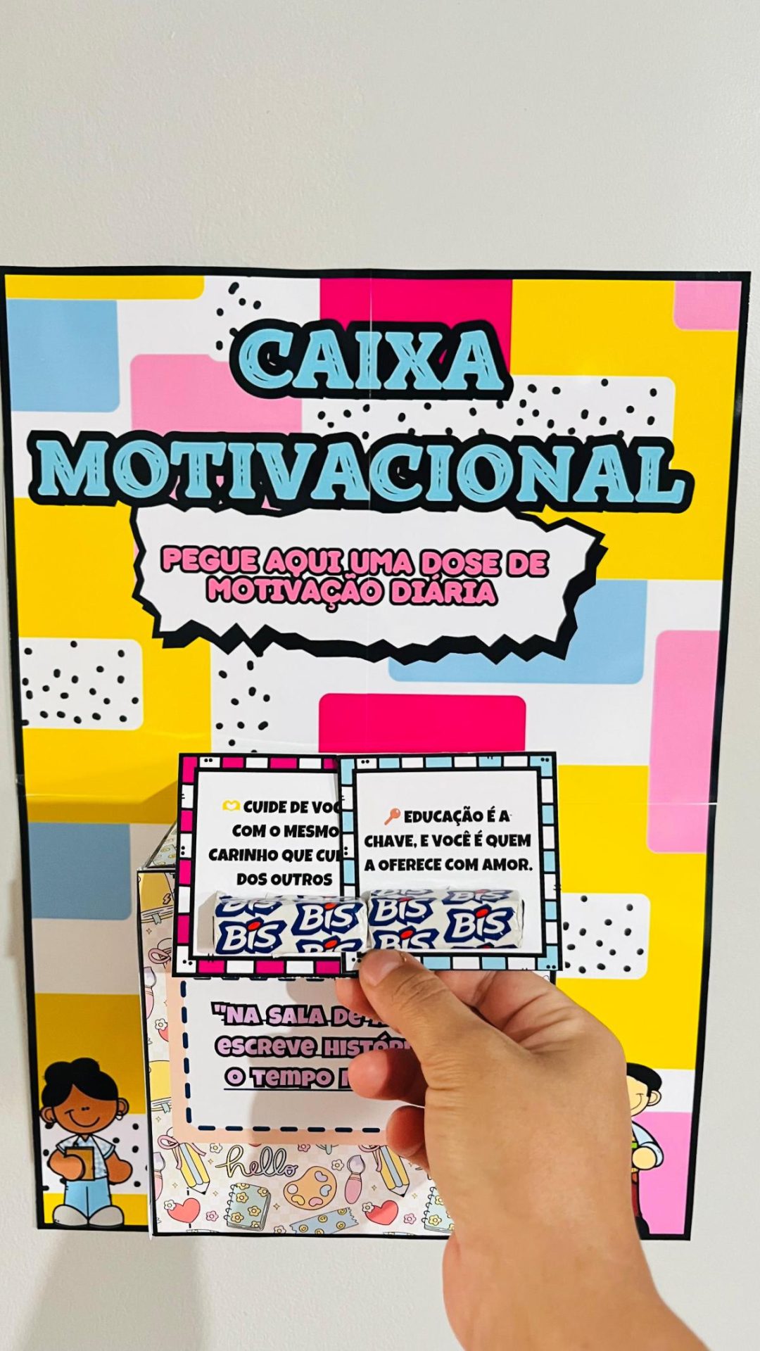 Caixa Motivacional para Professores – Uma dose de carinho por dia! - Imagem 2