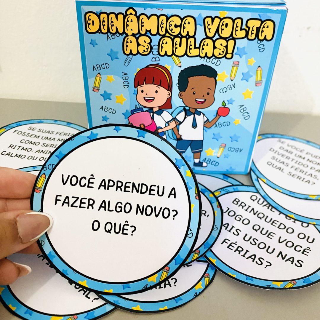 Dinâmica Volta às Aulas – Férias com Histórias!