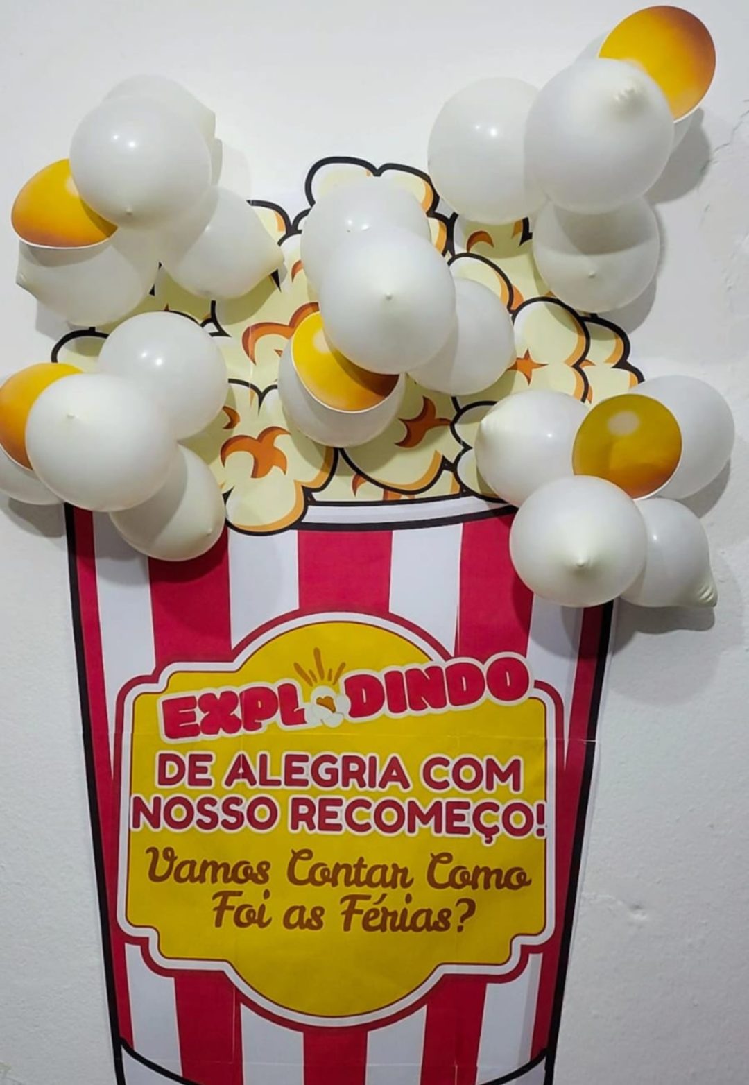 Painel Interativo de Férias – Um Recomeço com Afeto! Alta Qualidade - Imagem 3
