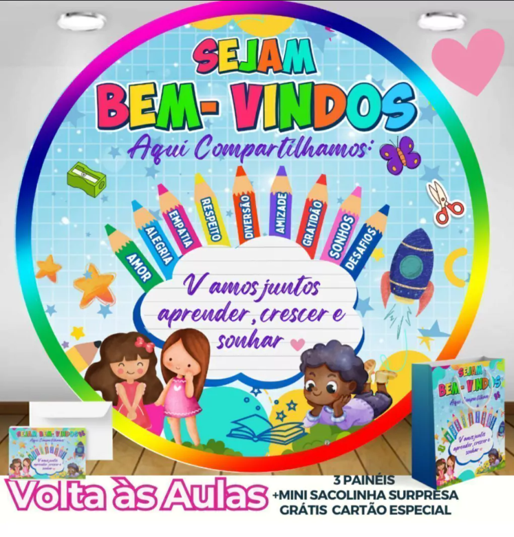 Kit de Boas-Vindas – Receba seus alunos com criatividade e motivação!
