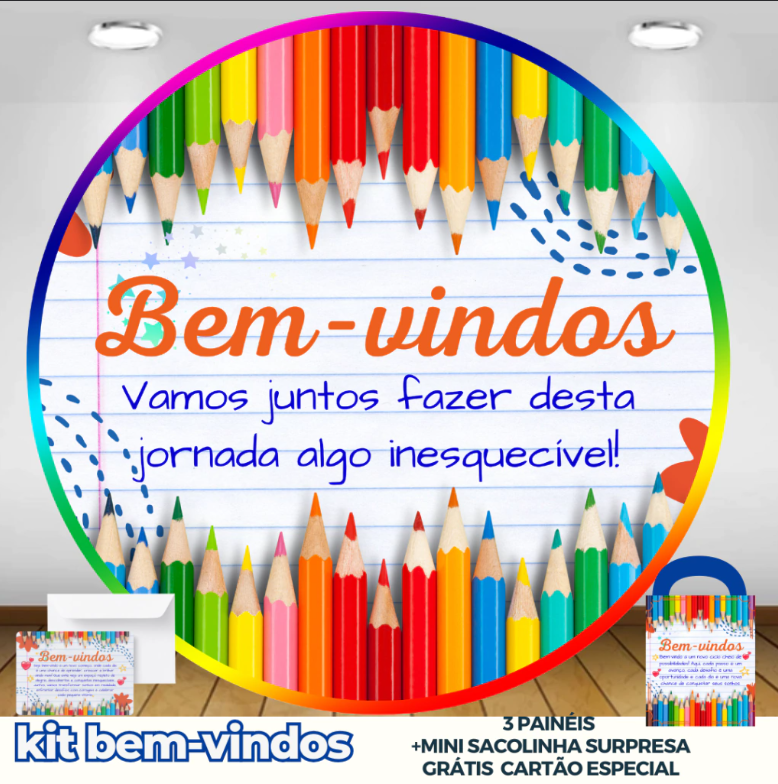 Kit Seja Bem-Vindos "Alta Qualidade"