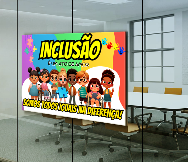 Kit Painel Inclusão – Valorizando Cada Singularidade