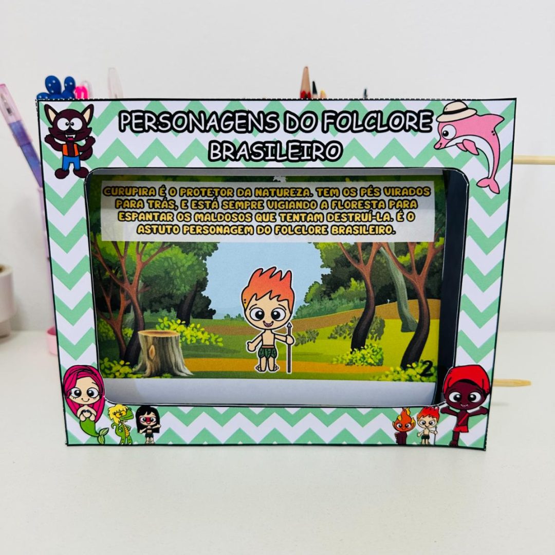 Caixa Personagens do Folclore Brasileiro
