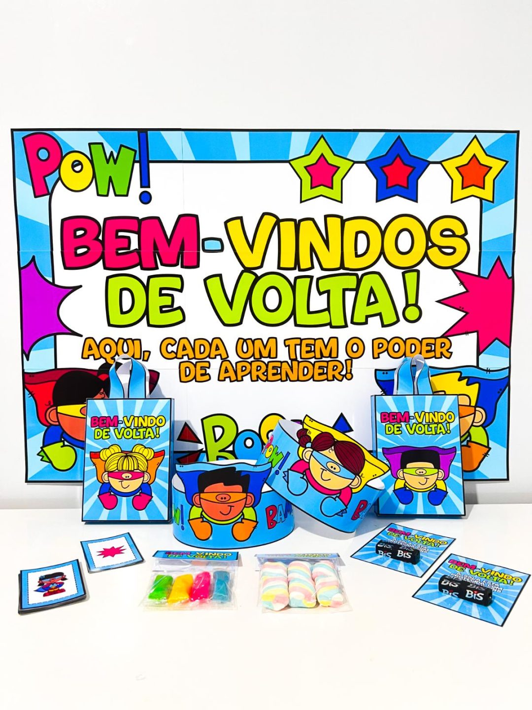 Volta às Aulas Super-Heróis – Um recomeço cheio de poder e diversão!
