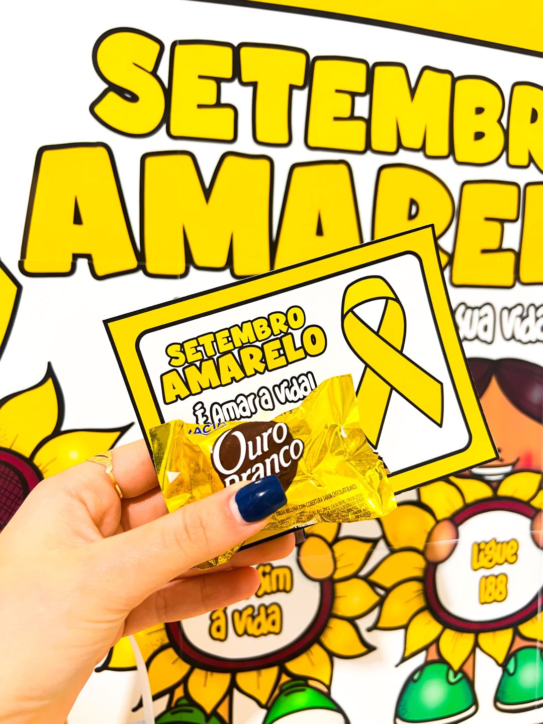 Kit Painel e Lembrancinhas – Setembro Amarelo - Imagem 8