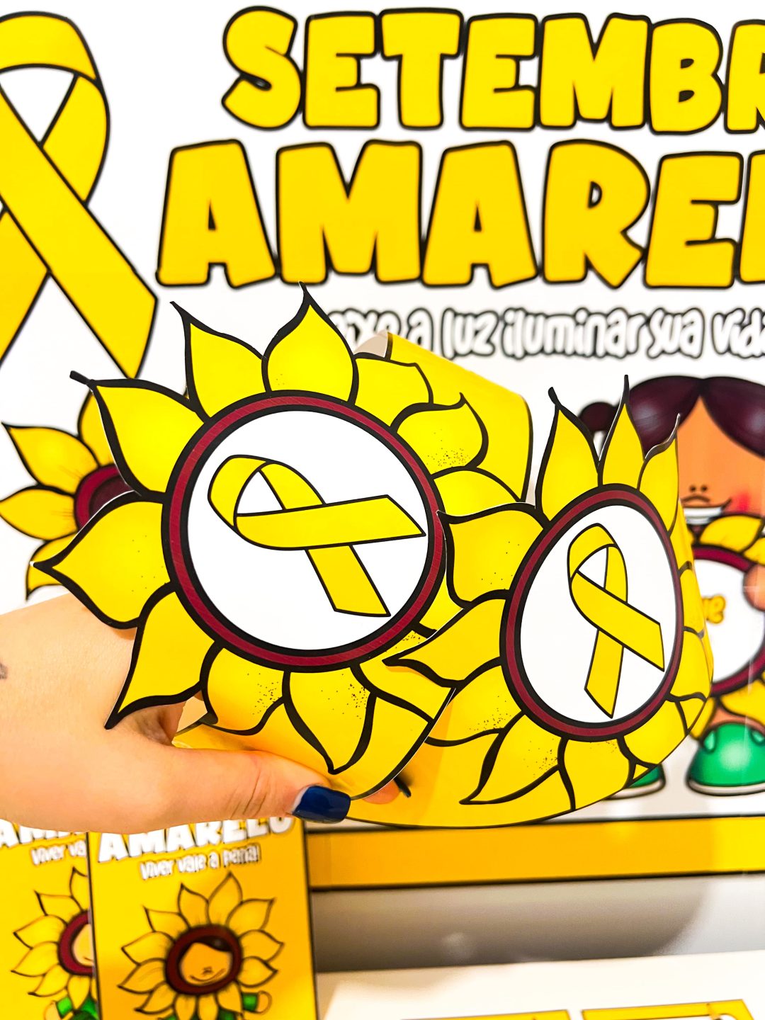 Kit Painel e Lembrancinhas – Setembro Amarelo - Imagem 5