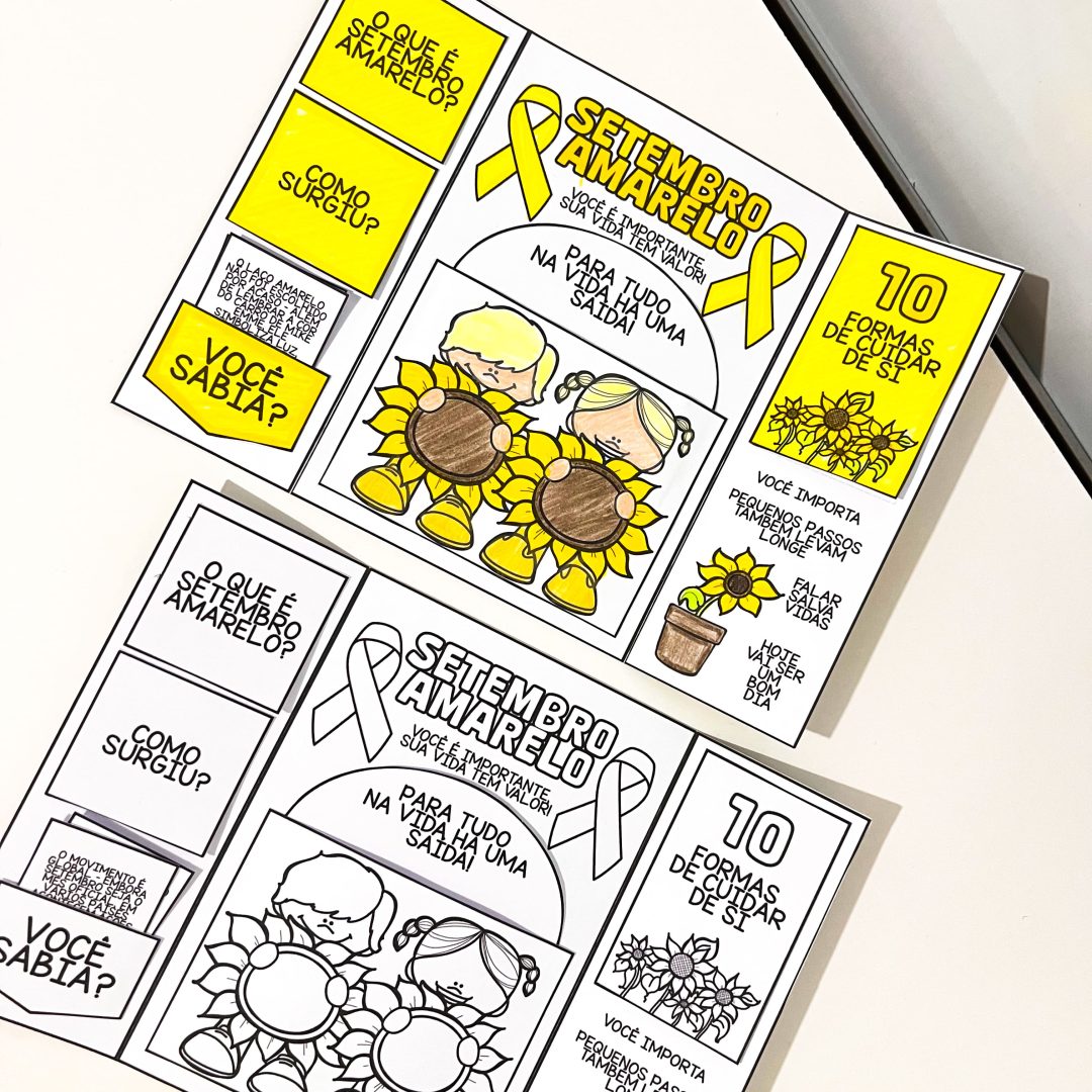 Lapbook – Setembro Amarelo