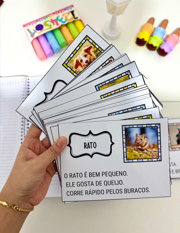 Fichas de Leitura Sobre Animais