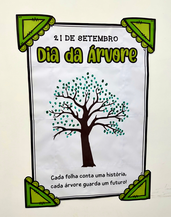 Cartaz Colaborativo – Dia da Árvore