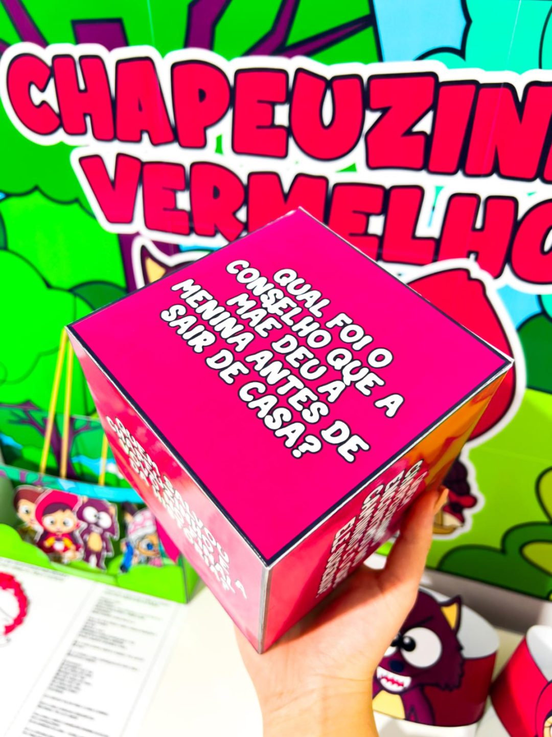 Kit Conto Chapeuzinho Vermelho - Imagem 9