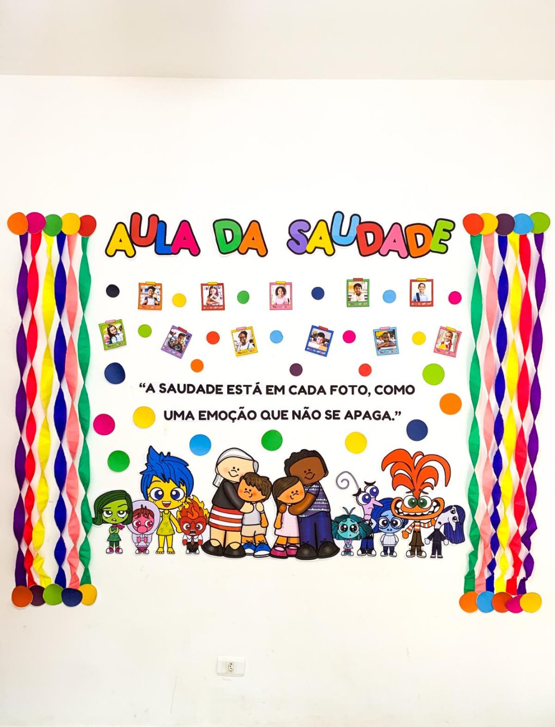 Painel Aula da Saudade – Tema Divertidamente - Imagem 7