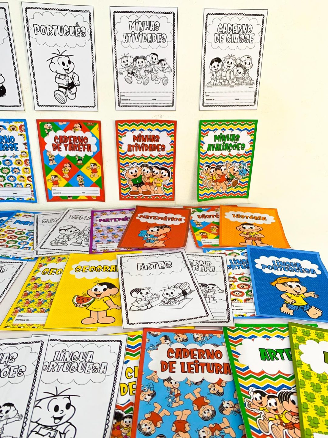 Capas de Caderno – Tema Turma da Mônica - Imagem 5