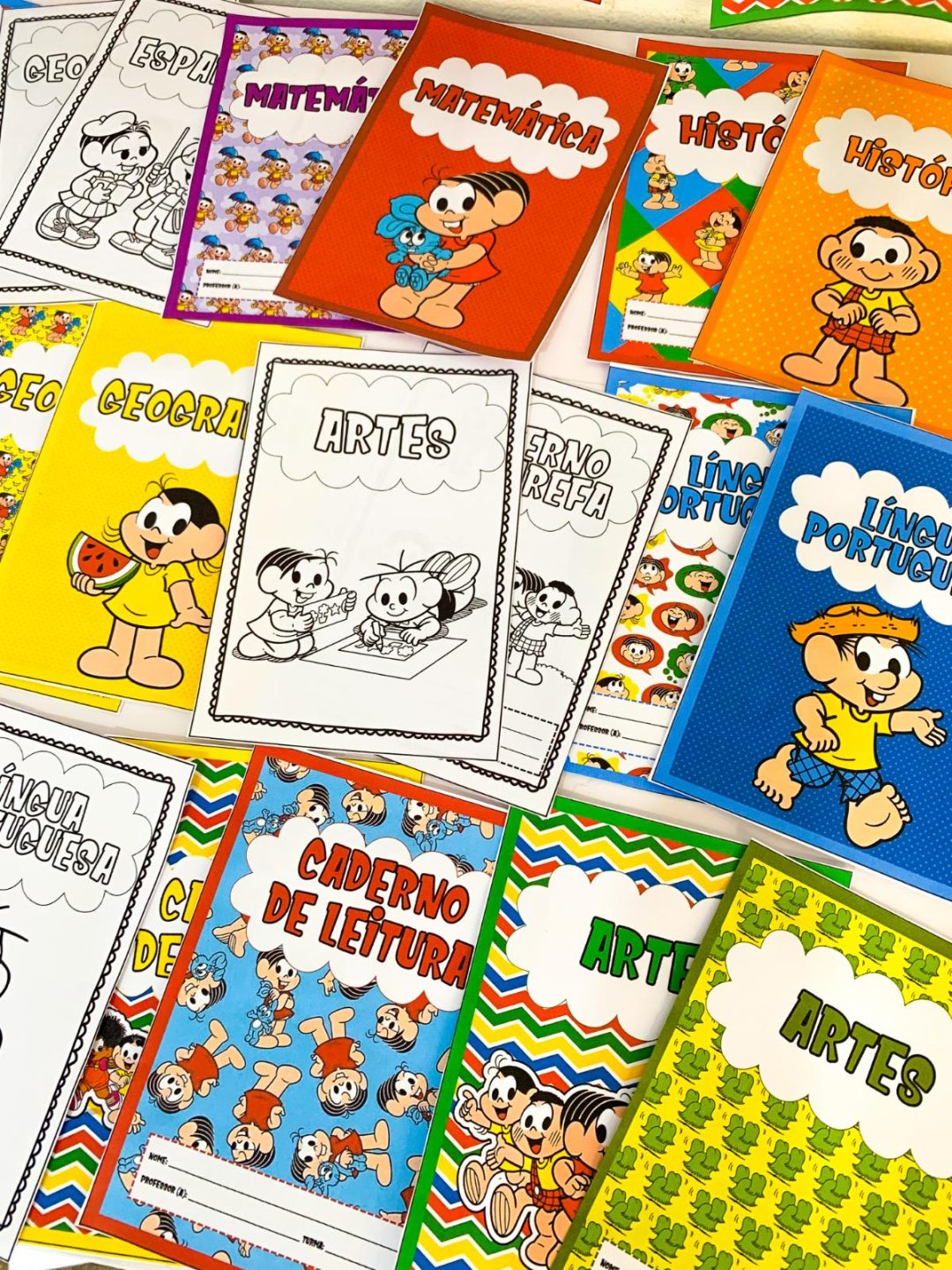 Capas de Caderno – Tema Turma da Mônica - Imagem 3