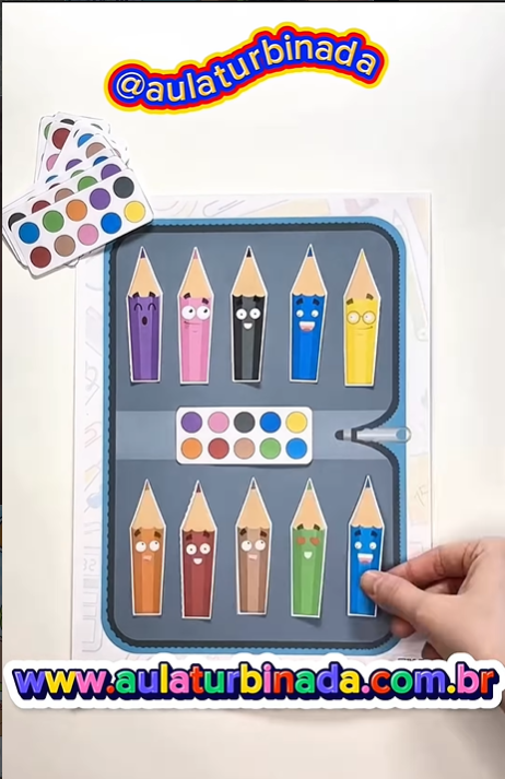 Caixa de Lápis - Raciocínio Lógico